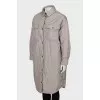 Long jacket with pockets