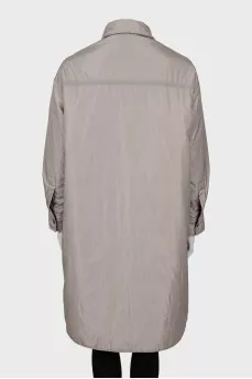 Long jacket with pockets