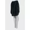 Combined skirt with drapery
