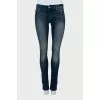 Mid-rise skinny jeans