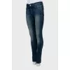 Mid-rise skinny jeans