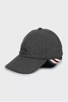 Men's cap with elastic band