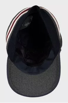 Men's cap with elastic band