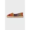 Printed textile espadrilles