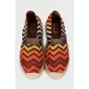 Printed textile espadrilles