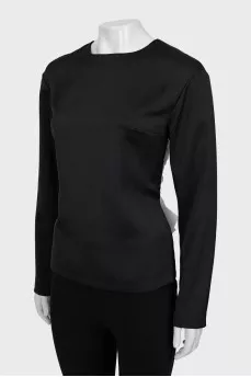 Tie back blouse