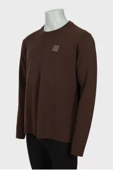 Men's brown sweater with tag