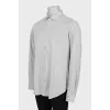 Light gray men's shirt