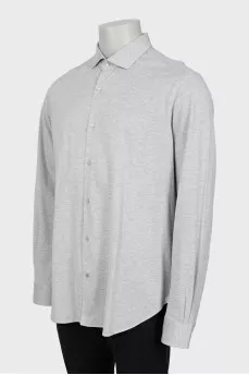 Light gray men's shirt