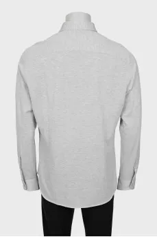 Light gray men's shirt