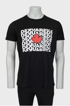 Men's T-shirt with signature print