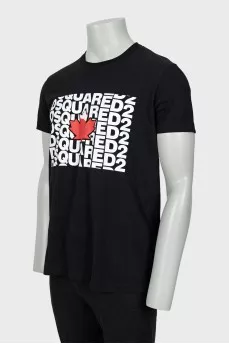 Men's T-shirt with signature print