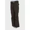 Brown ski pants