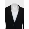 Black fitted jacket