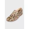 Snakeskin Oxfords