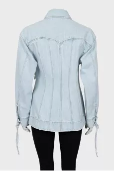 Slim fit denim jacket