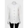 Loose fit ribbed cardigan