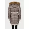 Reversible jacket with fur