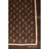 Silk scarf in signature print