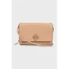 Leather bag-wallet