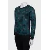 Straight-fit sweatshirt with print