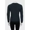 Straight-fit sweatshirt with print