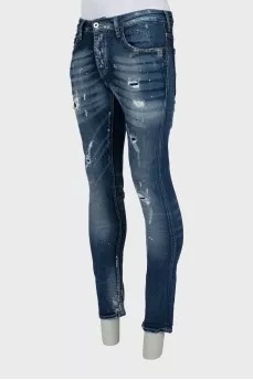 Мужские джинсы skinny fit