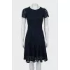 Short sleeve lace dress