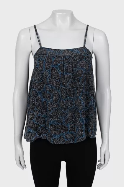 Silk cami top