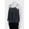 Silk cami top
