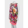 Silk sundress in floral print