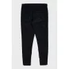 Black skinny fit jeans
