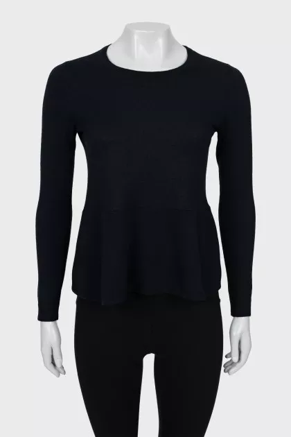 A-line wool sweater
