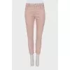 Pink corduroy trousers