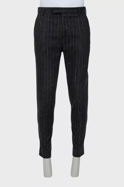 Men's striped trousers