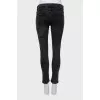 Gray skinny jeans