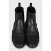 Men's leather Chelsea boots