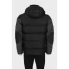 Men's jacket with patches on the sleeves