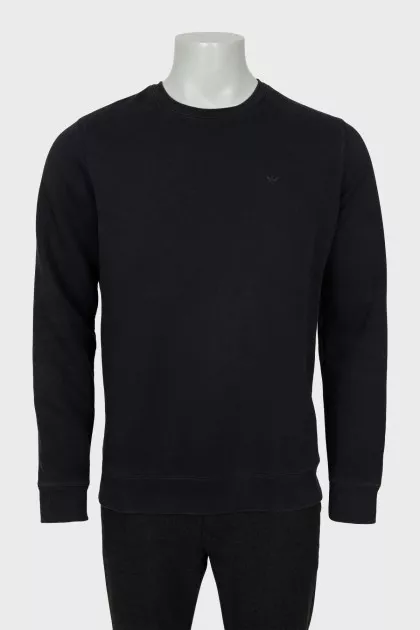 Men's black sweatshirt