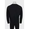 Men's black sweatshirt