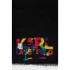 Abstract print scarf