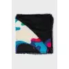 Abstract print scarf