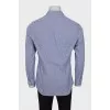Men's slim fit plaid shirt