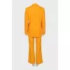 Orange suit with trousers