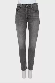 Сірі джинси skinny fit
