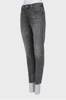 Сірі джинси skinny fit