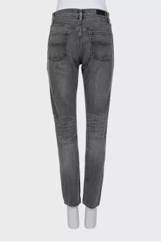 Сірі джинси skinny fit