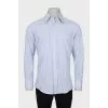 Men's shirt in mixed color print