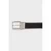 Men's double-sided leather belt