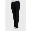 Black skinny fit jeans